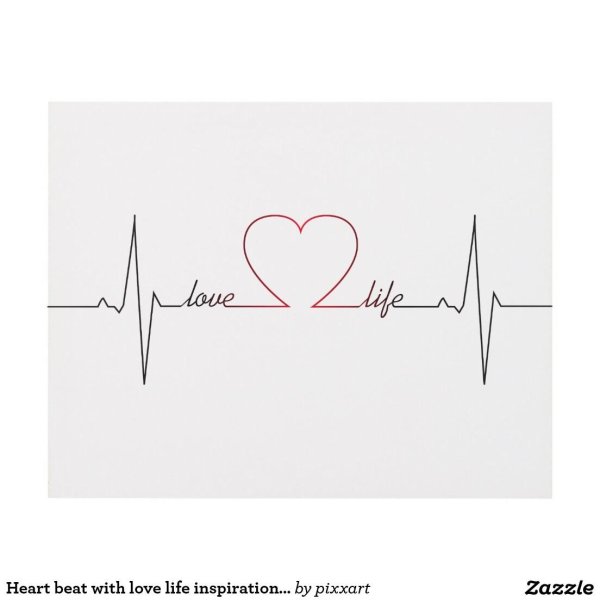 Тату пульс эскиз