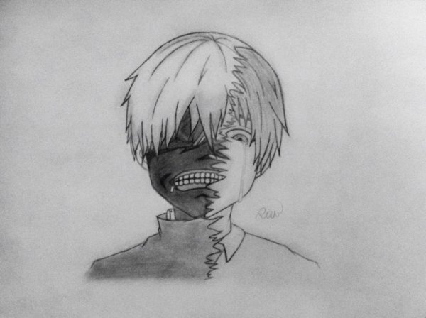 Канеки Кен скетч