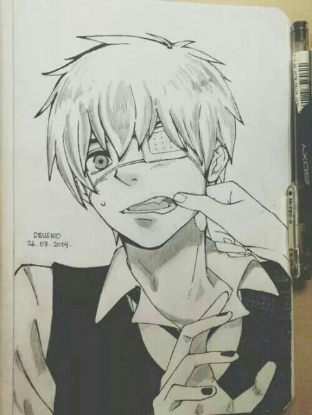 Канеки Кен скетч