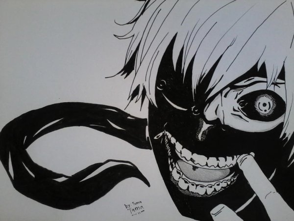 Бумажный Канеки Кен