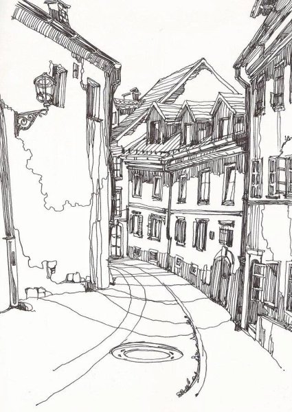 Наброски города