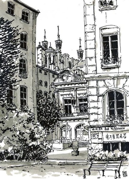 Зарисовки старого города