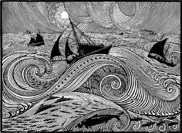 Зентангл море