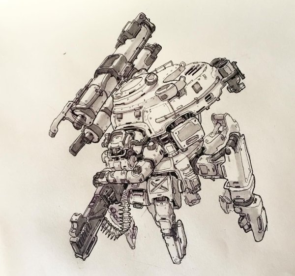 Mech скетч