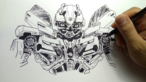 Рисование робота