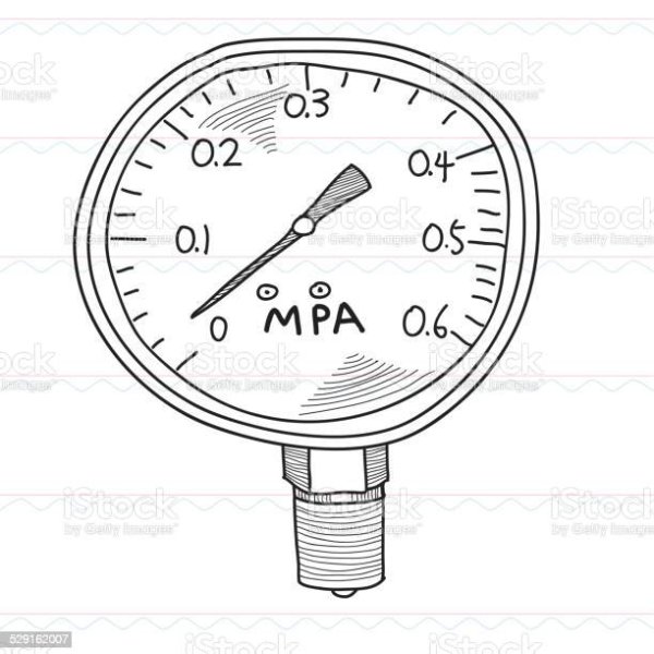 Манометр эскиз