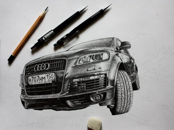 Авто гелевой ручкой