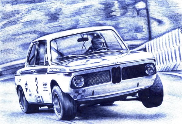 Скетчи автомобилей ручкой