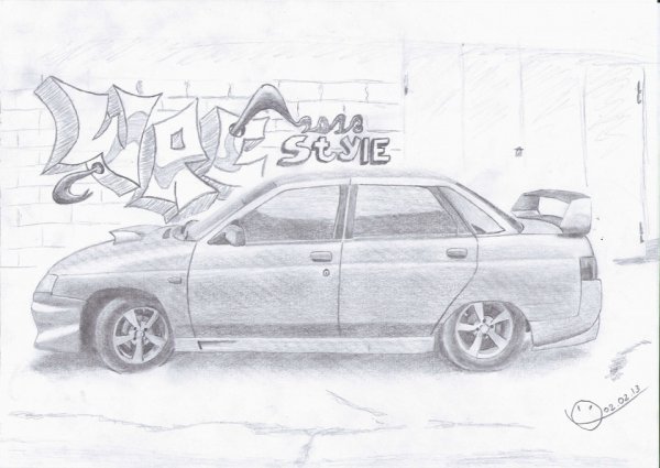 Срисовать приору