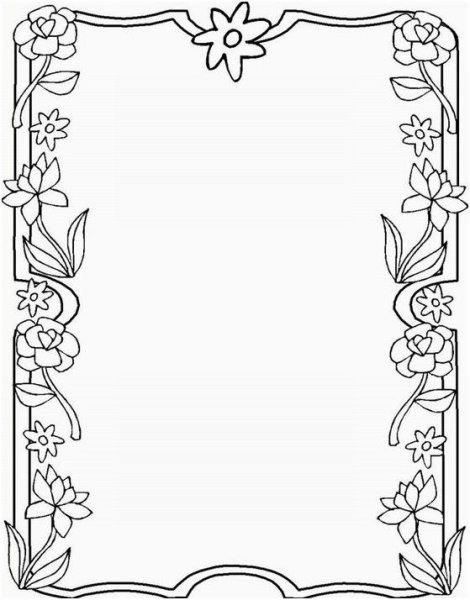 Рамка для разукрашивания