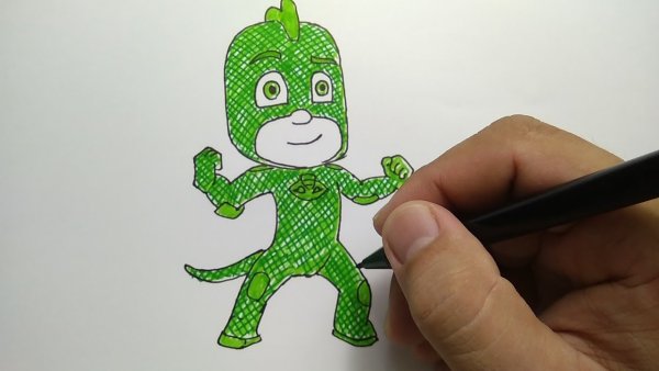 Гекко крючком