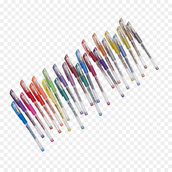 Кит гелевой ручкой