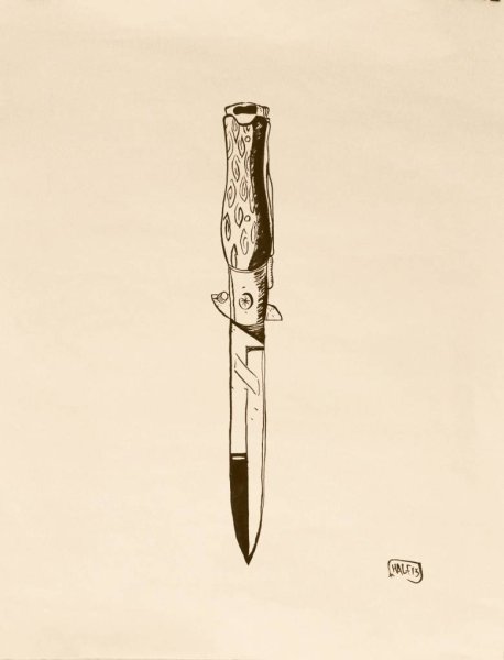 Нож карандашом