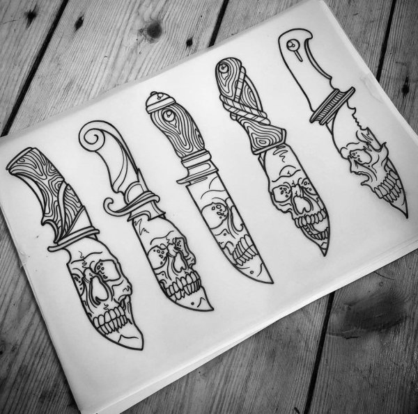 Контур ножа