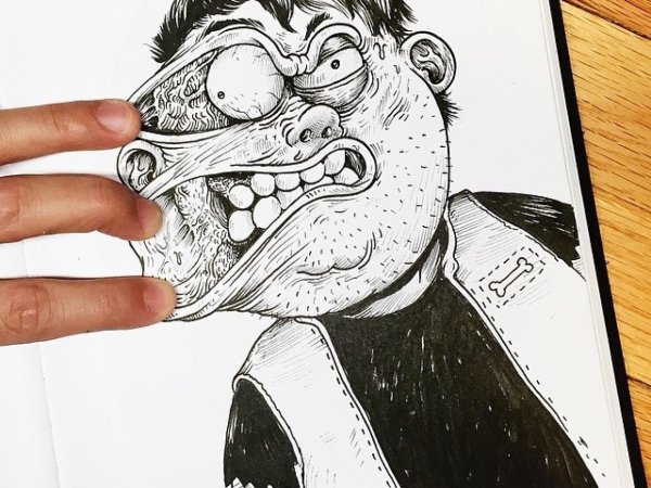 Смешные рисунки карандашом