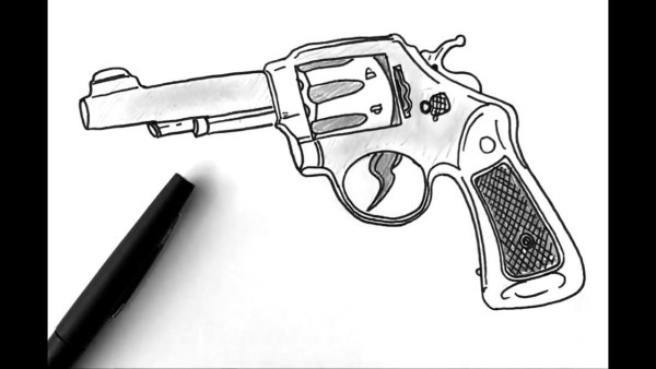 Раскрашенные пистолеты