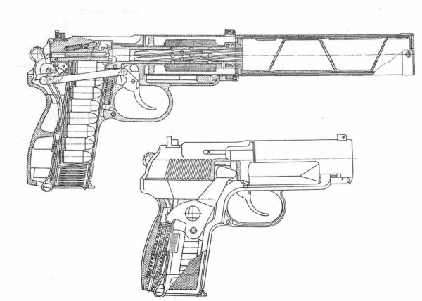 6п9 пистолет чертежи