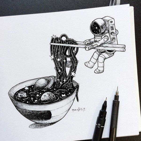 Космос скетч