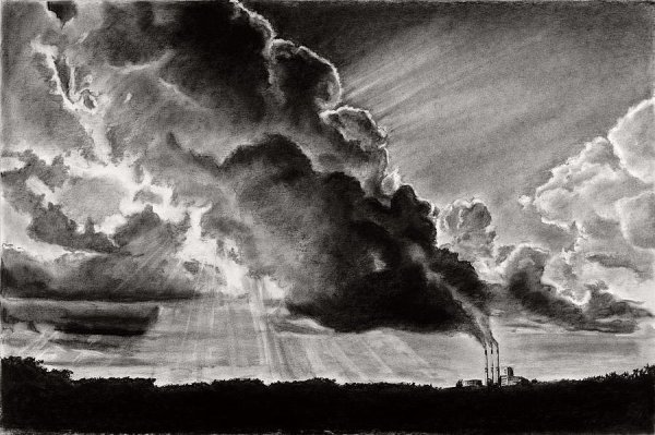 Тучи карандашом