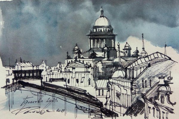 Петербург Графика