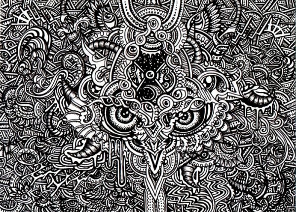 Психоделика чб