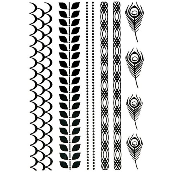 Браслет мехенди эскиз