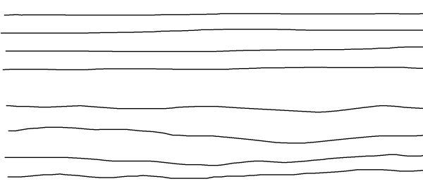 Неровная линия