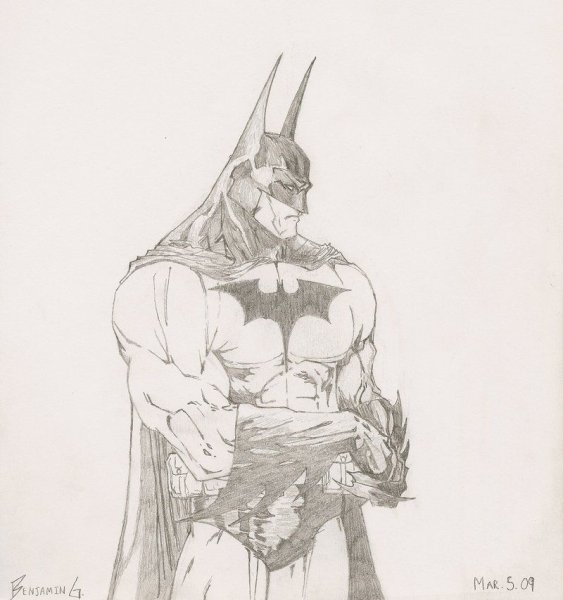 The Batman 2022 Pencil Art