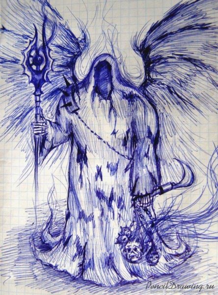 Рисунки ручкой