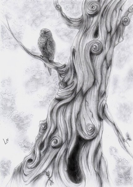 Рисунки карандашом фантастика