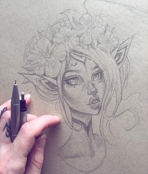 Арты карандашом