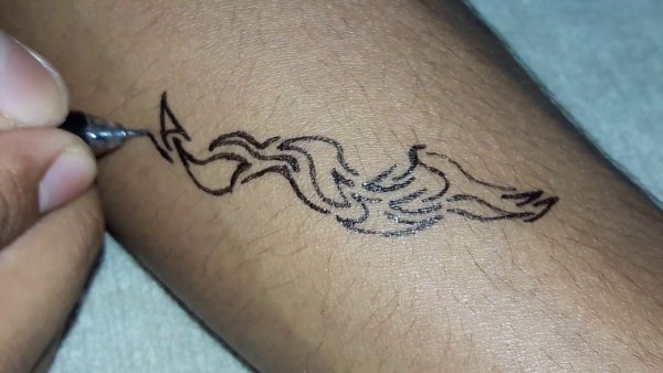 Кельтские узоры тату простые