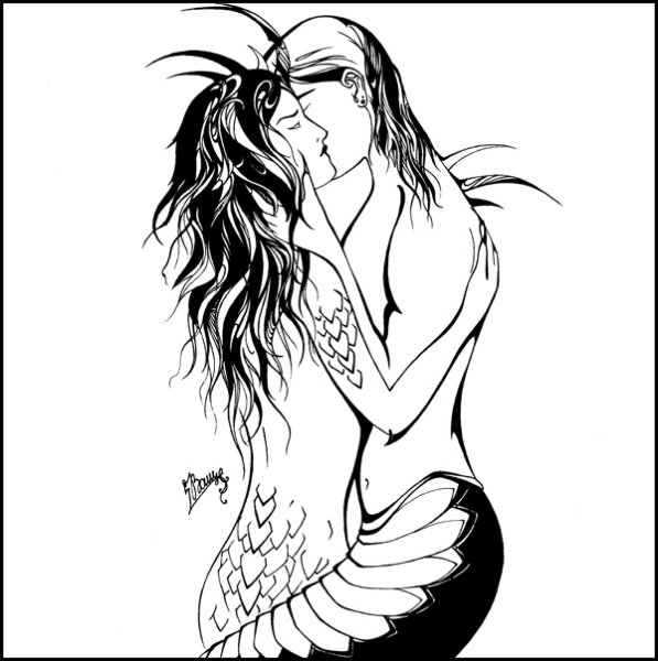 Рисунки любовные ручкой гелевой