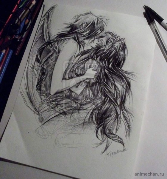 Я тебя люблю карандашом