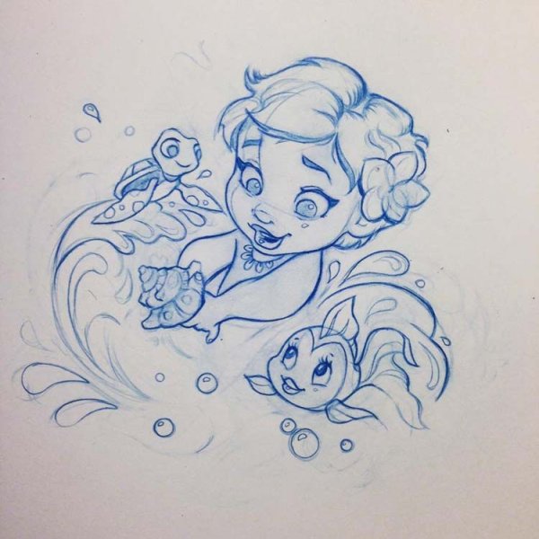 Рисунки Дисней