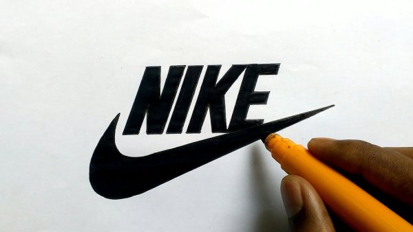 Нарисовать Nike