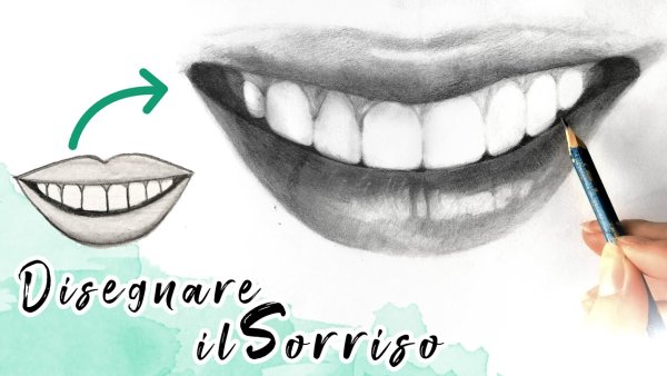 Улыбка карандашом