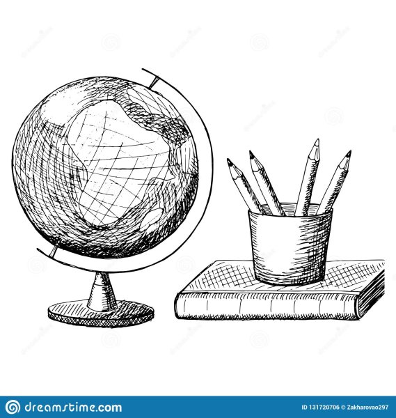 Глобус с книгами