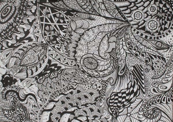 Дудлинг и Зентангл