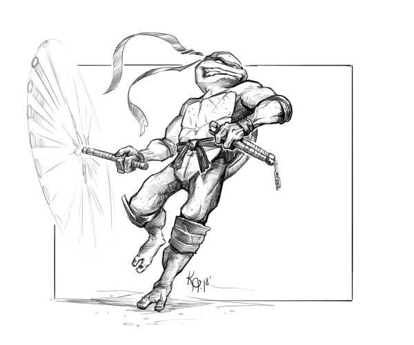 Эскизы тату ниндзя на руке