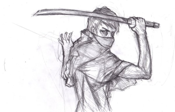 Тату Самурай и ниндзя