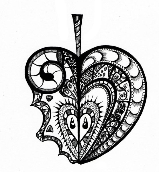 Рисование гелевой ручкой