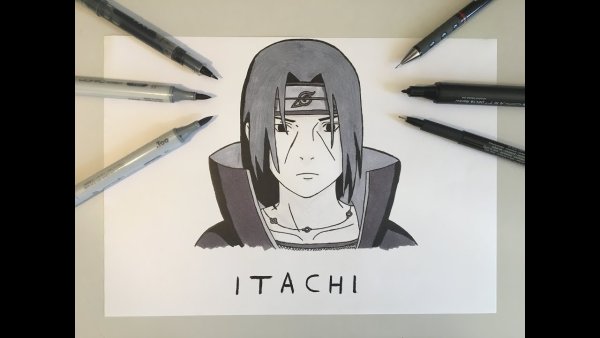 Итачи ручкой