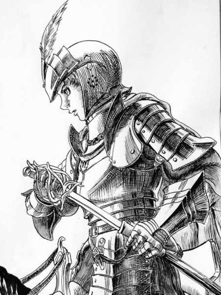 Тамплиер карандашом