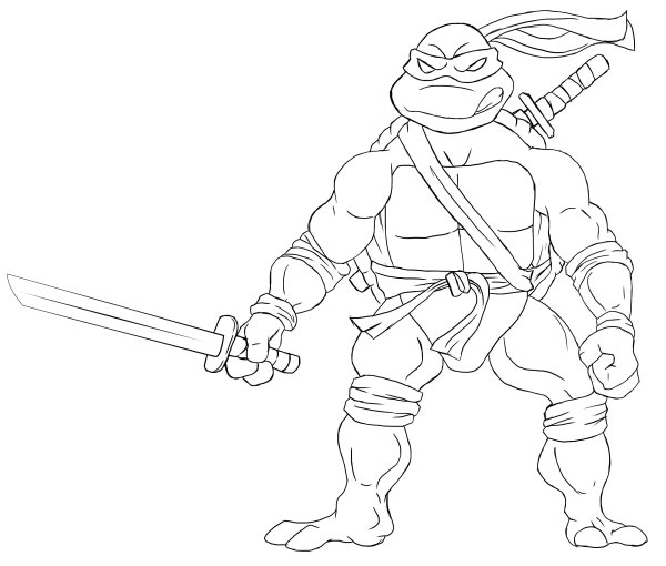 TMNT 2012 скетчи