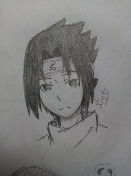 Саске портрет