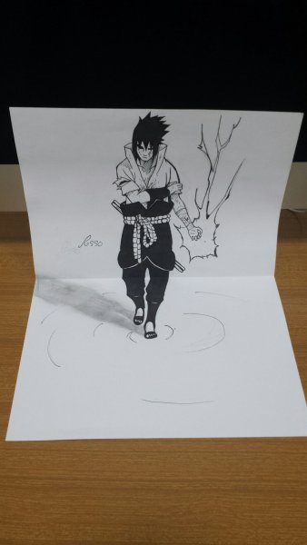 Манга Наруто Саске Чидори