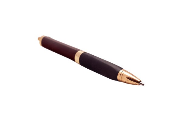 Ручка и карандаш на прозрачном фоне