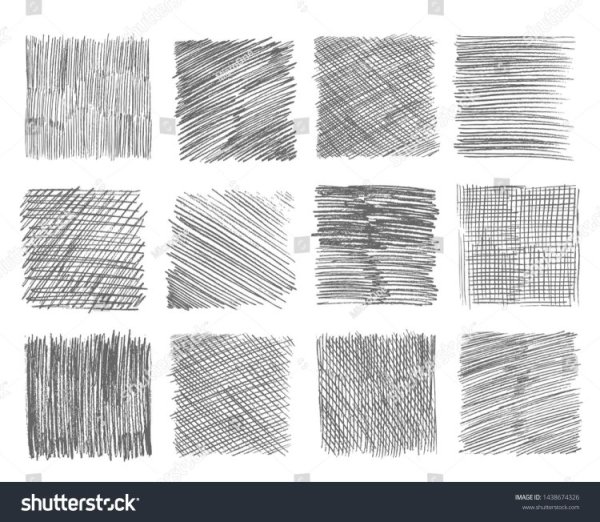 Штриховка ручкой