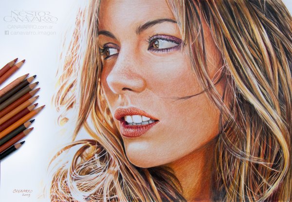 Необычные портреты карандашом